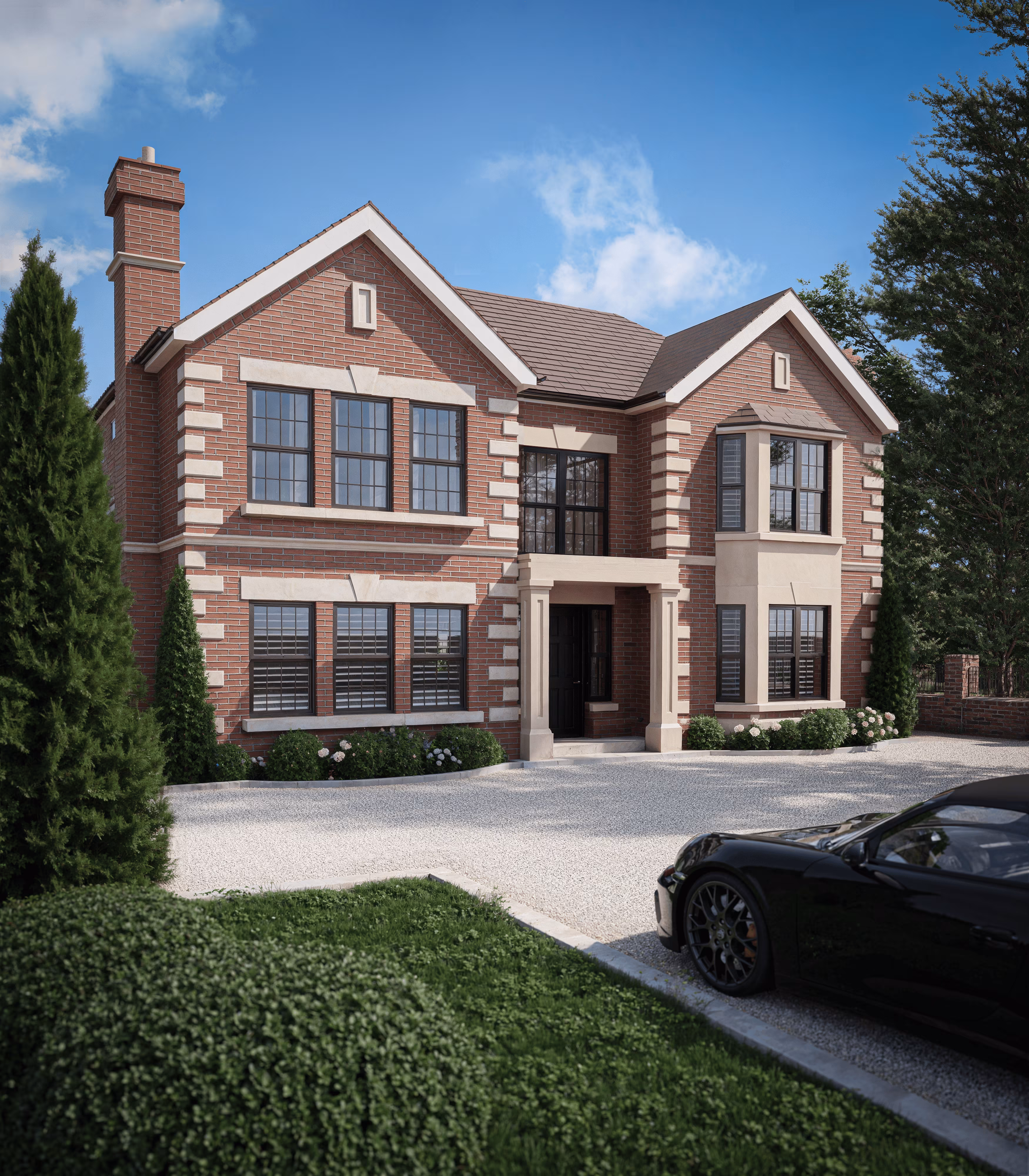 Brick House in England-4